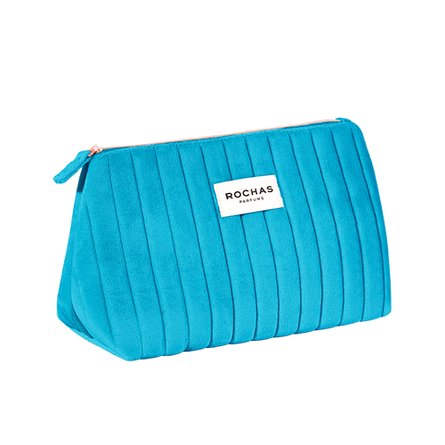 <p>My Rochas Blue Make-up Bag<p><p>code : <span style="color:"000000;">MUMROCHAS
</span></p>
<p>From 59€ purchase in the brand<p>